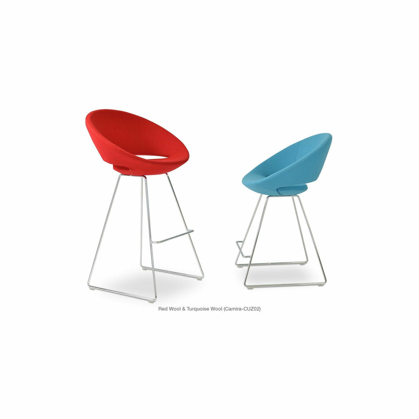 CRESCENT WIRE STOOL