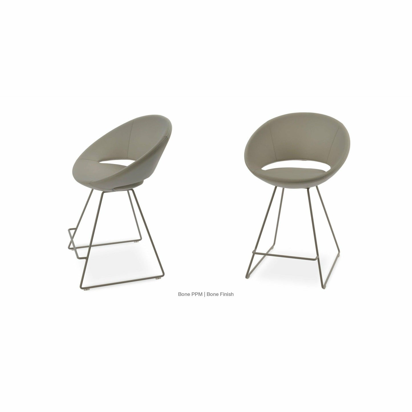 CRESCENT WIRE STOOL