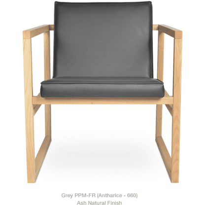 Cube Wood Lounge Chair