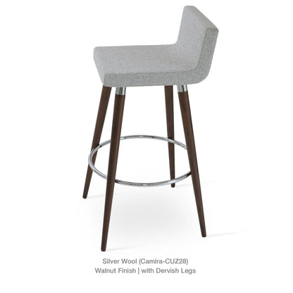 DALLAS DR WOOD STOOL