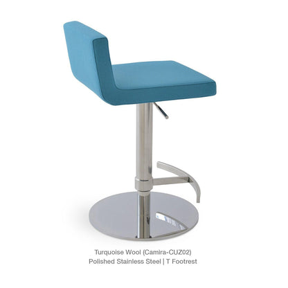 DALLAS PISTON SWIVEL STOOL