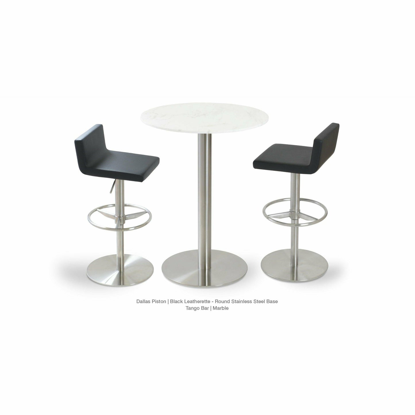DALLAS PISTON SWIVEL STOOL