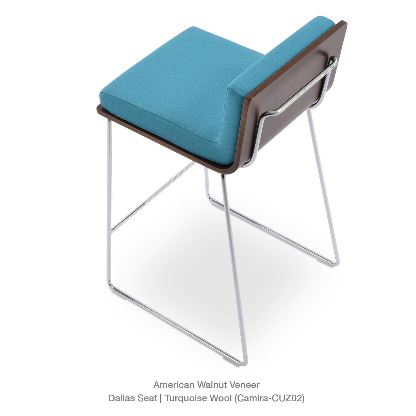 DALLAS PL WIRE HANDLE BACK STOOL