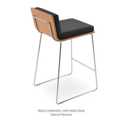 DALLAS PL WIRE HANDLE BACK STOOL
