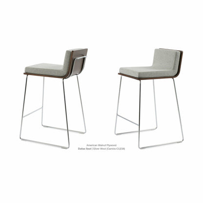 DALLAS PL WIRE HANDLE BACK STOOL