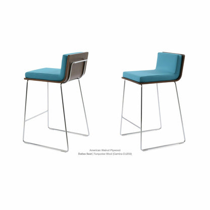DALLAS PL WIRE HANDLE BACK STOOL
