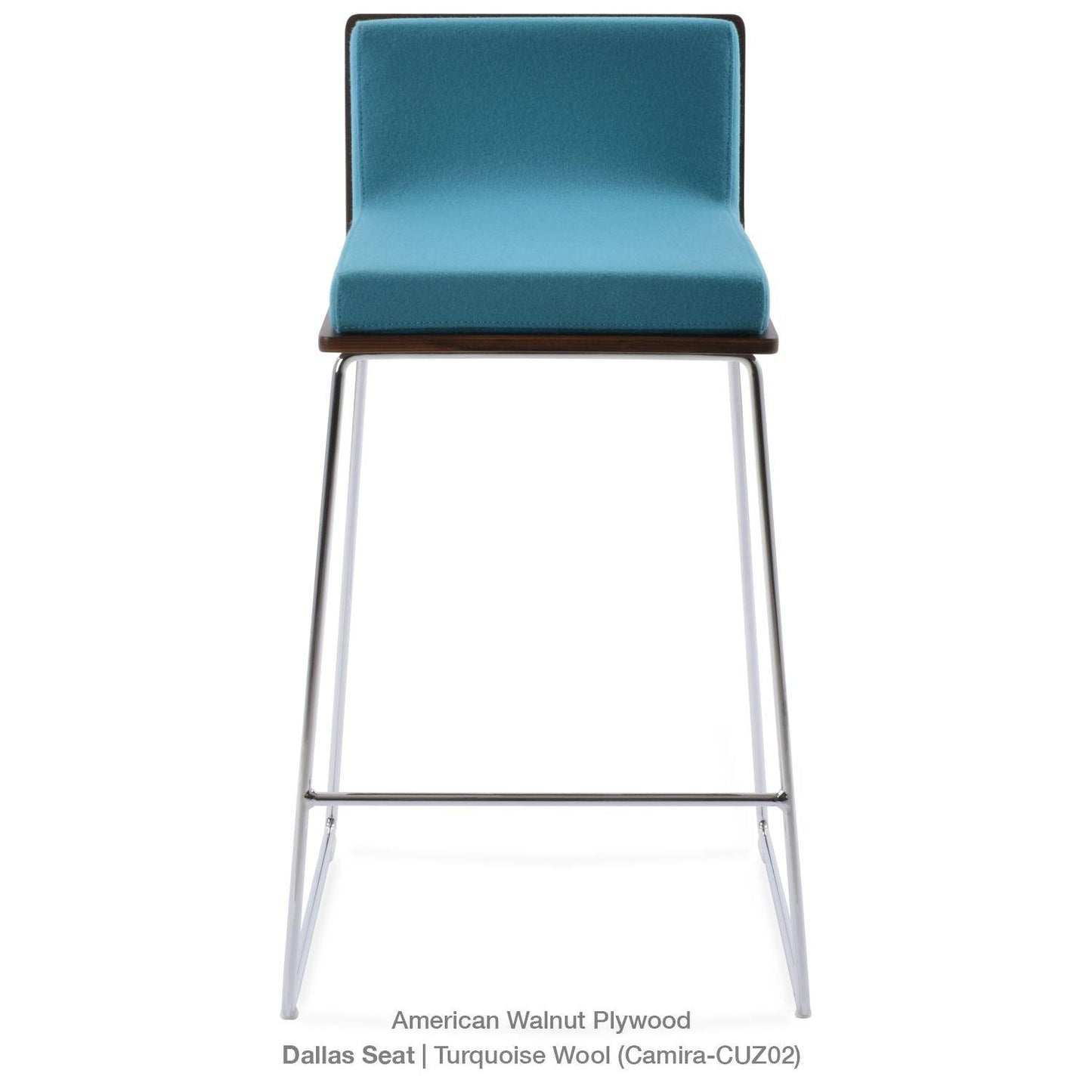 DALLAS PL WIRE HANDLE BACK STOOL