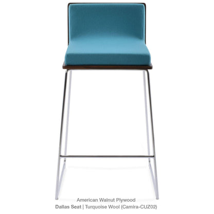 DALLAS PL WIRE HANDLE BACK STOOL