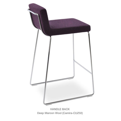 DALLAS WIRE HANDLE BACK STOOL