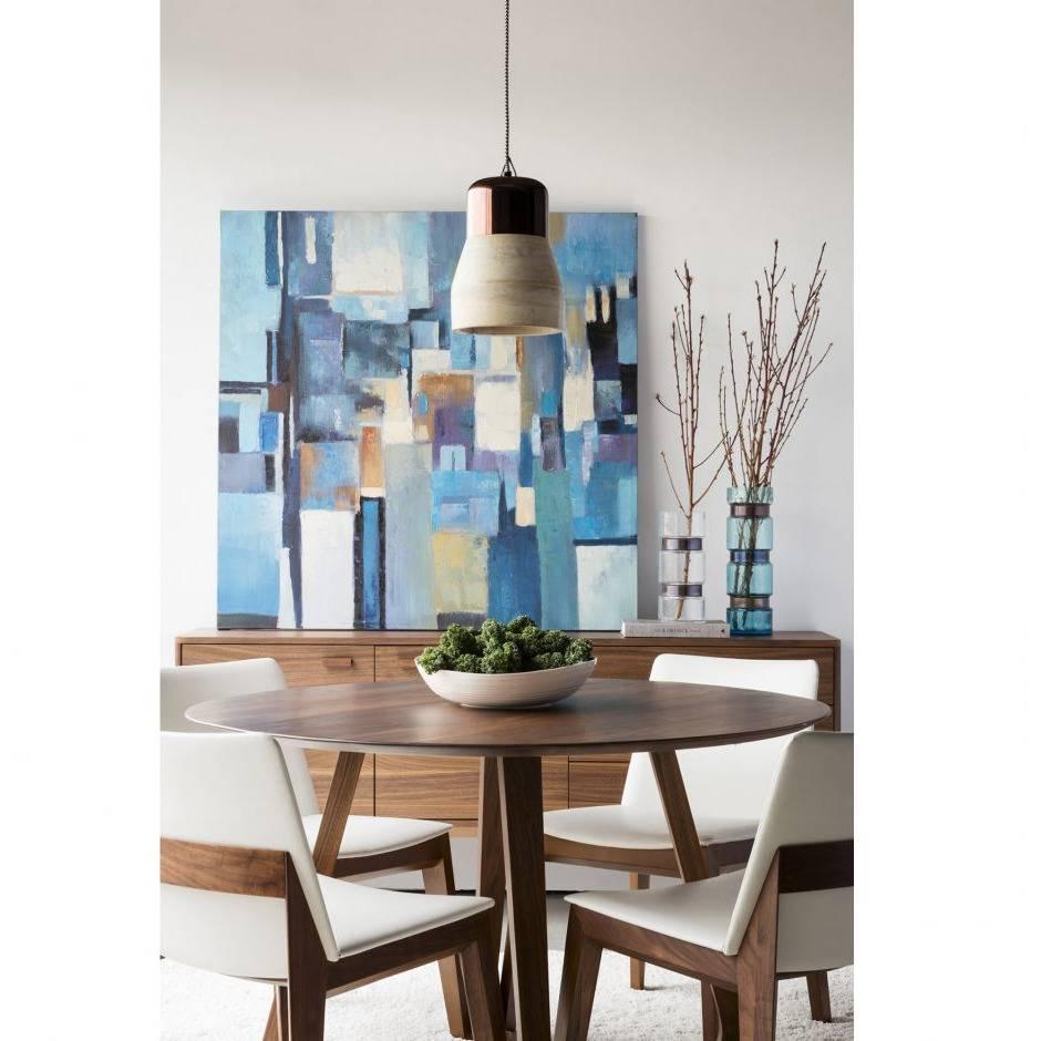 Deco Walnut Dining Chair