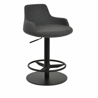 Dervish Piston Swivel Stool