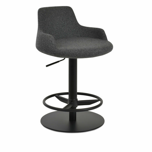 Dervish Piston Swivel Stool