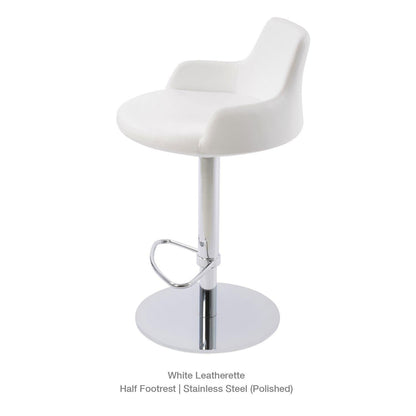 Dervish Piston Swivel Stool