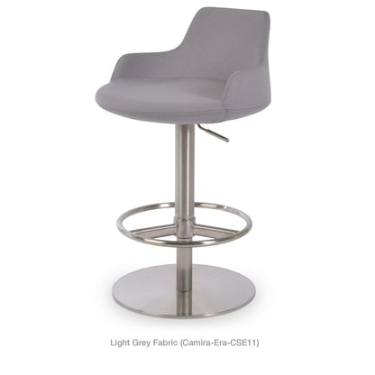 Dervish Piston Swivel Stool