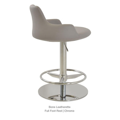 Dervish Piston Swivel Stool