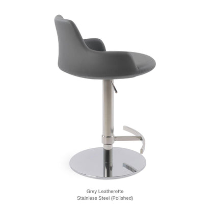 Dervish Piston Swivel Stool