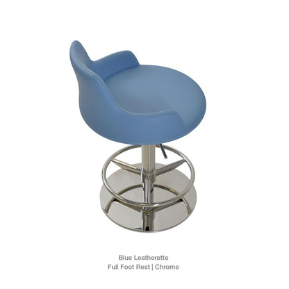Dervish Piston Swivel Stool