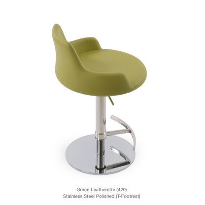 Dervish Piston Swivel Stool