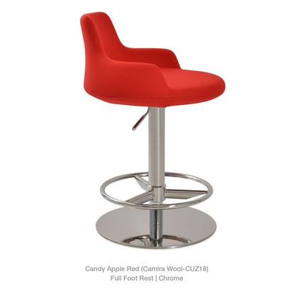 Dervish Piston Swivel Stool