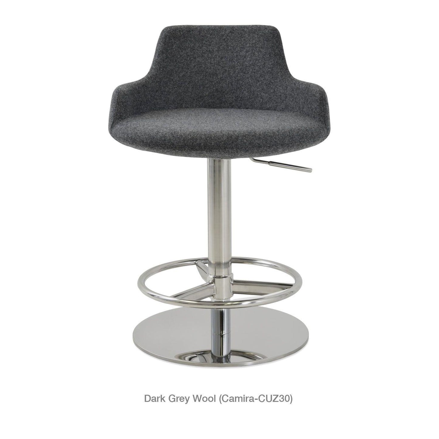 Dervish Piston Swivel Stool