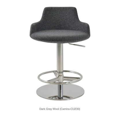 Dervish Piston Swivel Stool