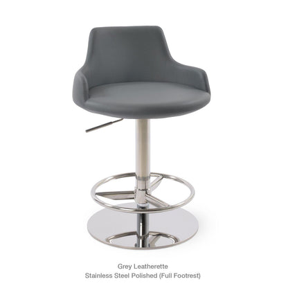 Dervish Piston Swivel Stool
