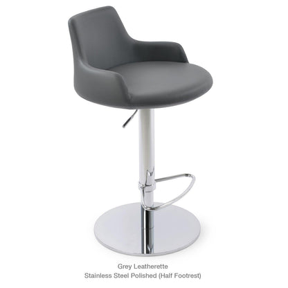 Dervish Piston Swivel Stool
