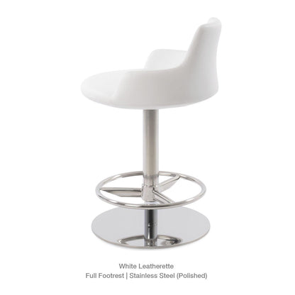 Dervish Piston Swivel Stool