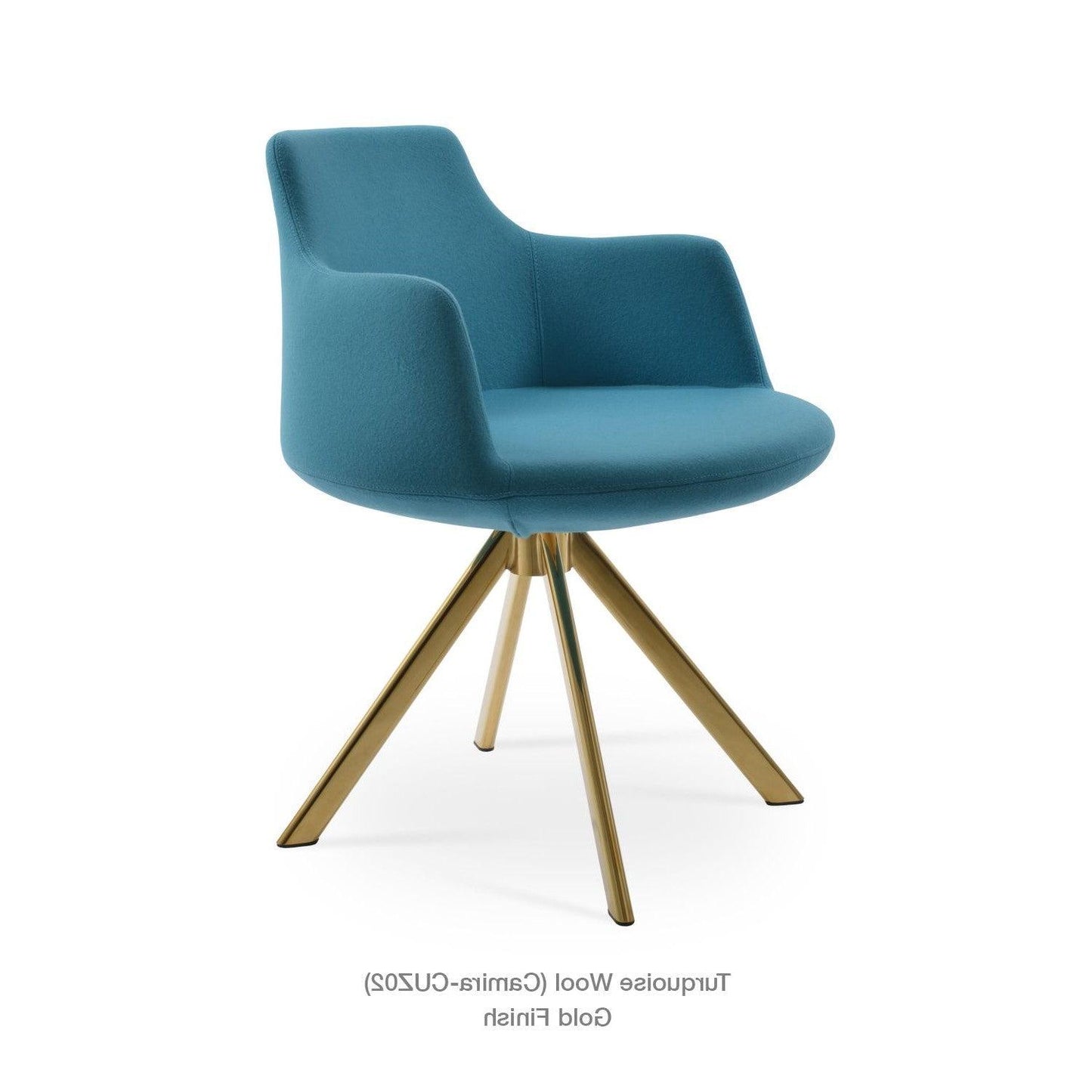 DERVISH SWORD SWIVEL ARMCHAIR