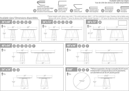 Diamond Dining Table