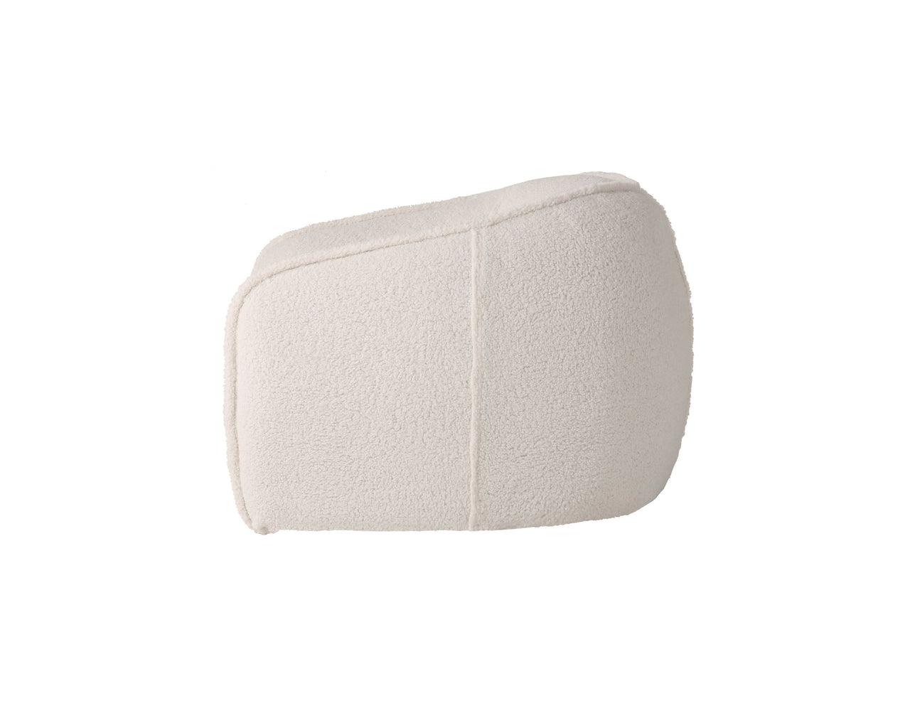 DUFFY SWIVEL OCCASIONAL CHAIR CREAM TEDDY