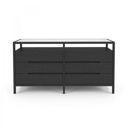 Edgar 6-Drawer Dresser Floating Top