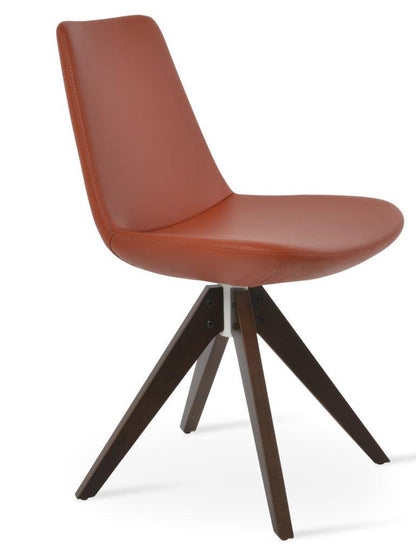 Eiffel Pyramid Swivel Dining Chair