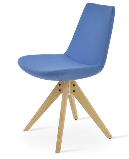 Eiffel Pyramid Swivel Dining Chair