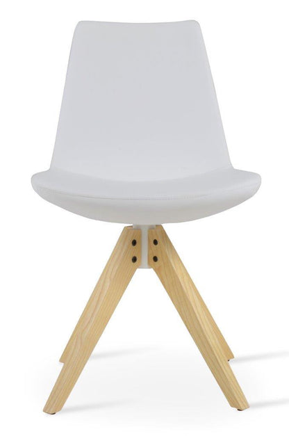 Eiffel Pyramid Swivel Dining Chair