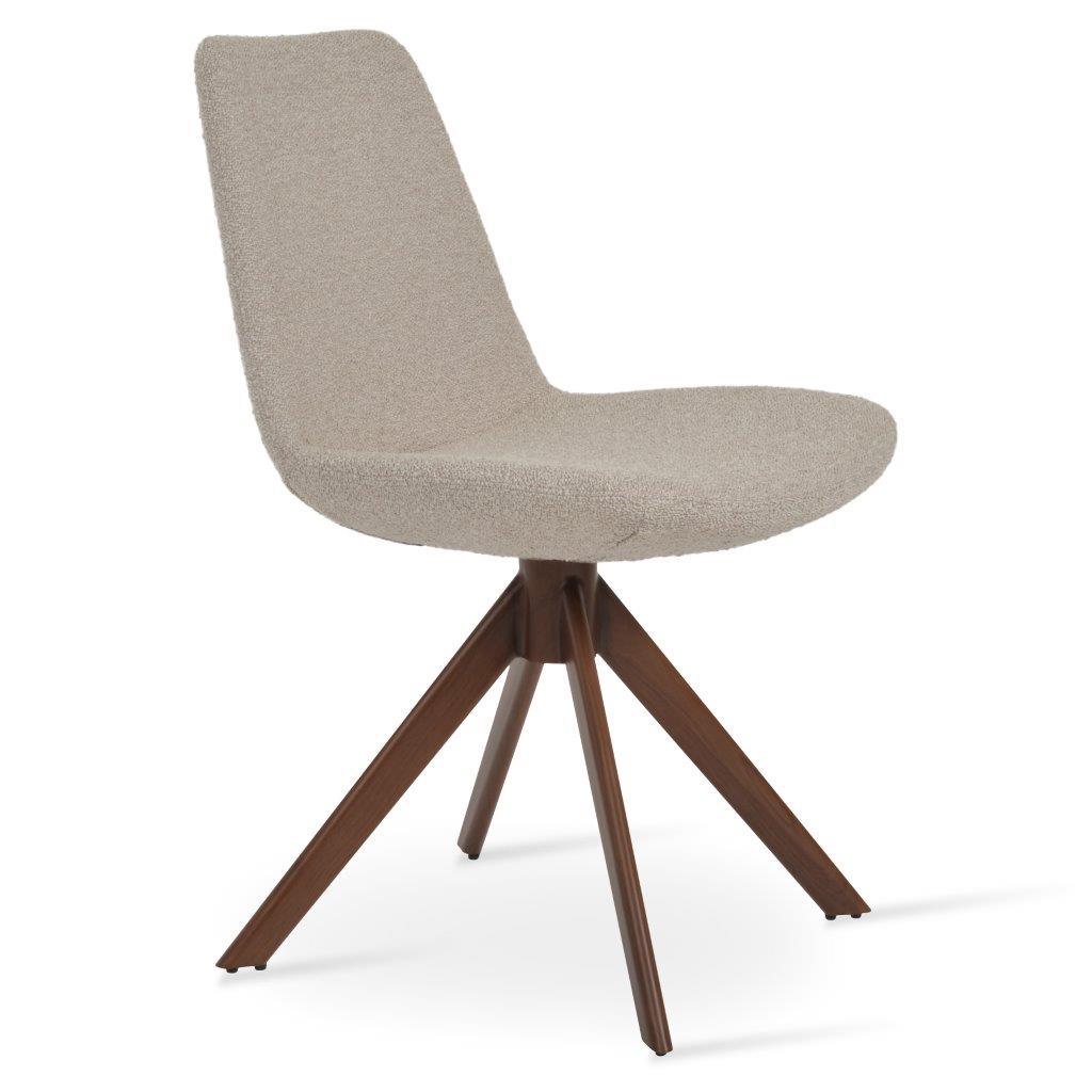 Eiffel Sword Swivel Dining Chair