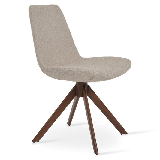 Eiffel Sword Swivel Dining Chair