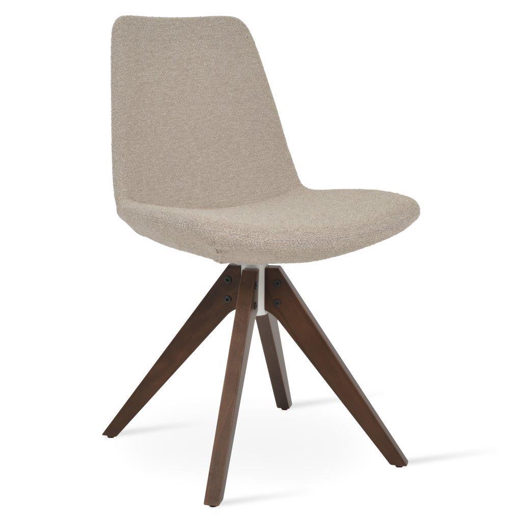 Eiffel Sword Swivel Dining Chair