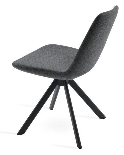 Eiffel Sword Swivel Dining Chair