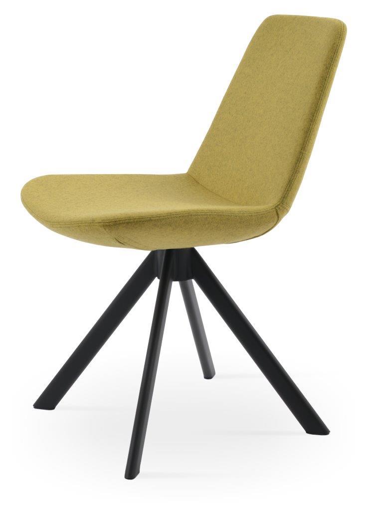 Eiffel Sword Swivel Dining Chair