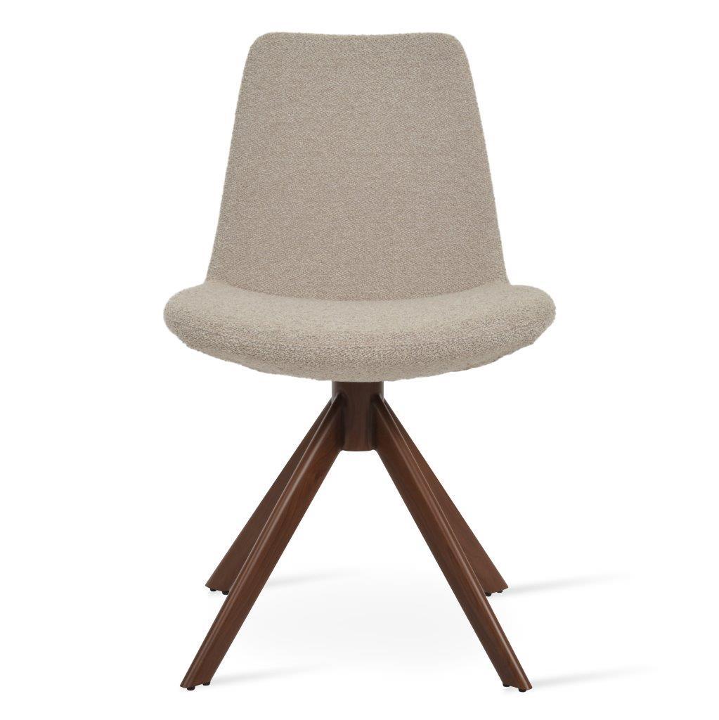 Eiffel Sword Swivel Dining Chair