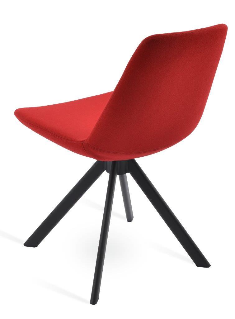 Eiffel Sword Swivel Dining Chair