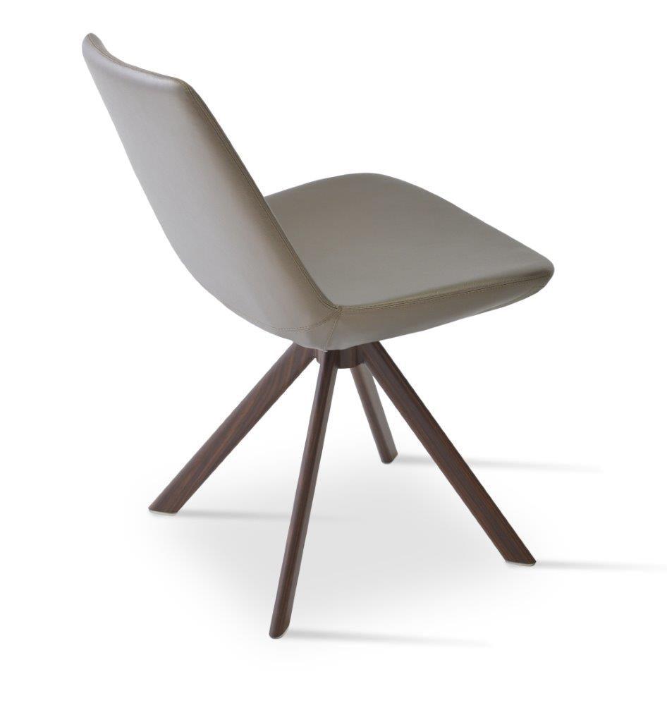 Eiffel Sword Swivel Dining Chair