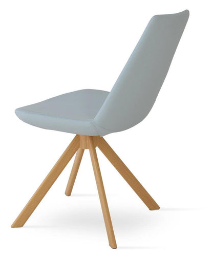 Eiffel Sword Swivel Dining Chair