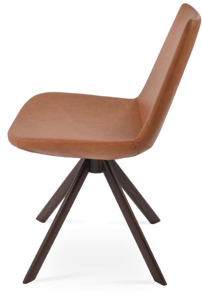 Eiffel Sword Swivel Dining Chair