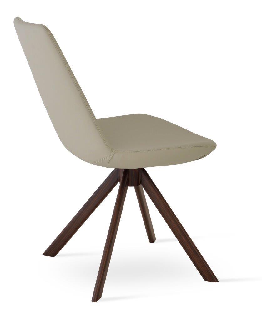 Eiffel Sword Swivel Dining Chair