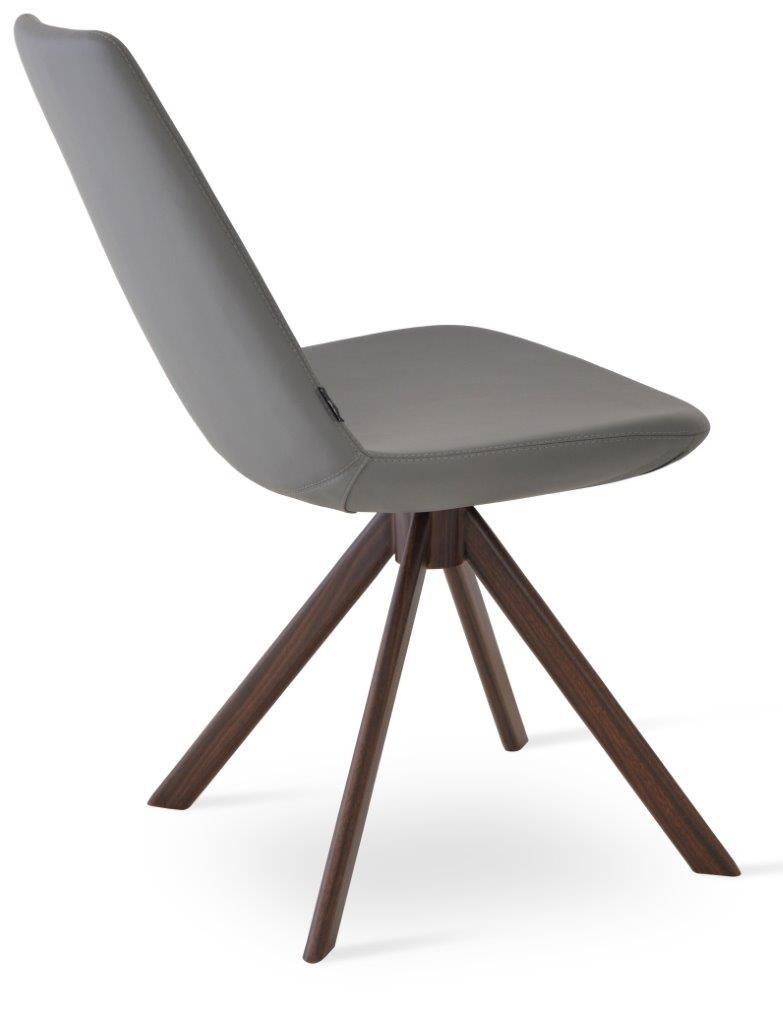 Eiffel Sword Swivel Dining Chair