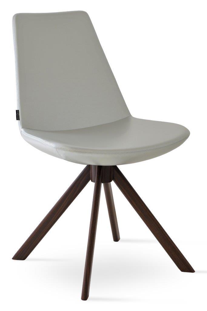 Eiffel Sword Swivel Dining Chair