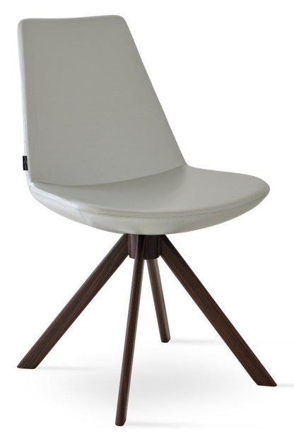 Eiffel Sword Swivel Dining Chair