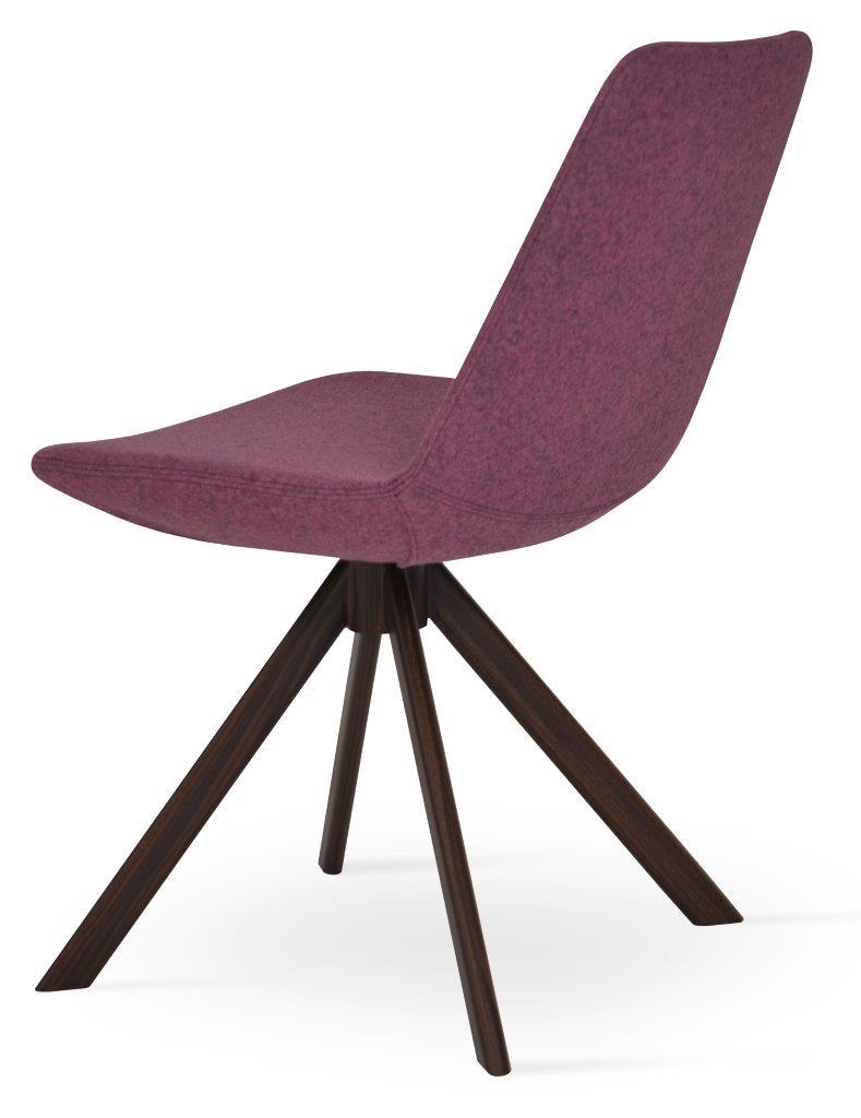 Eiffel Sword Swivel Dining Chair